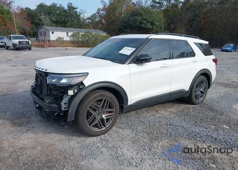 2025 Ford Explorer St из США, поврежденный, VIN 1FMWK8GCXSGA37341